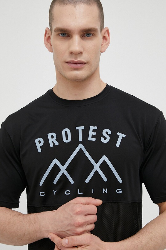 Protest t-shirt rowerowy Prtcornet czarny 1735700