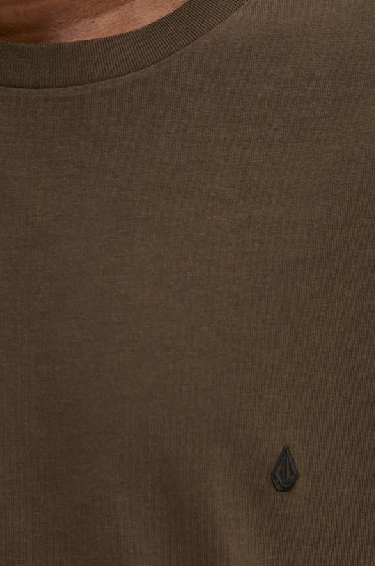 Bavlněné tričko Volcom A3512326.WHT hnědá