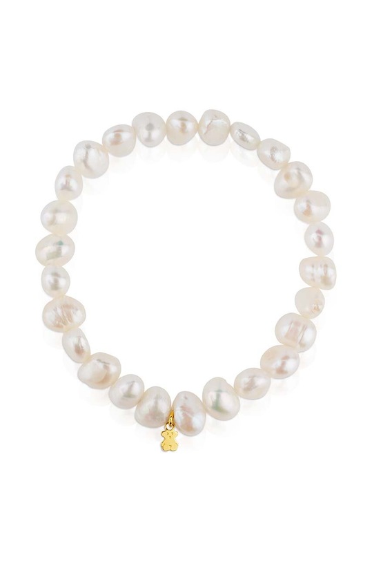 Zapestnica Tous Sweet Dolls zlato bela 1004042800