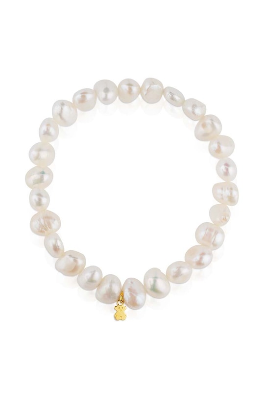 Zapestnica Tous Sweet Dolls zlato bela 1004042800