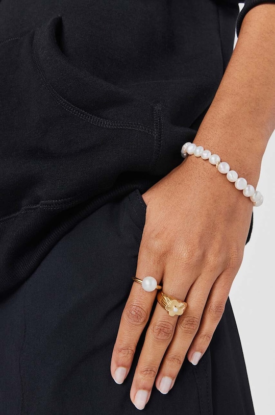 Dodatki Zapestnica Tous Sweet Dolls 1004042800 bela