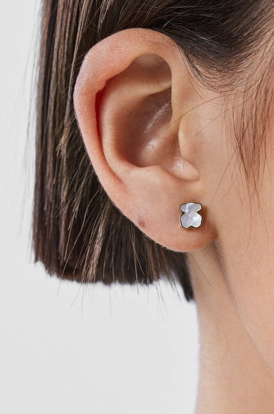 Zlaté náušnice Tous XXS zlatá 1001291700