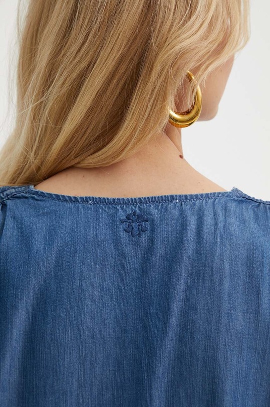 Silvian Heach camicetta GPP24057TO blu