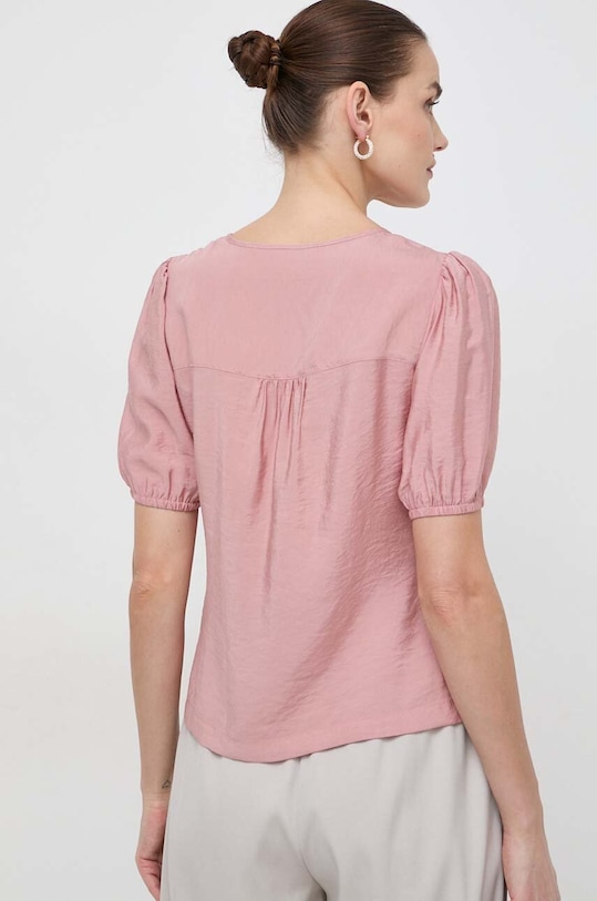 Odzież Silvian Heach koszula GPP24485BL różowy