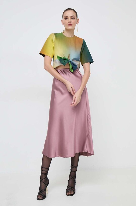 Silvian Heach bluza din bumbac GPP24362BL multicolor ZS24