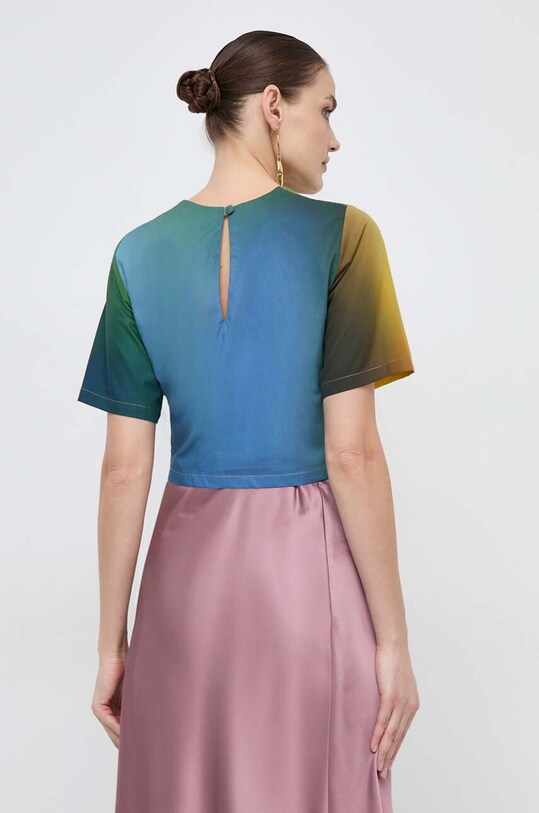 Îmbrăcăminte Silvian Heach bluza din bumbac GPP24362BL multicolor