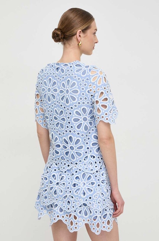 Odjeća Pamučna majica Silvian Heach GPP24410BL plava