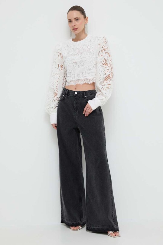 Silvian Heach camicetta GPP24224BL bianco ZS24