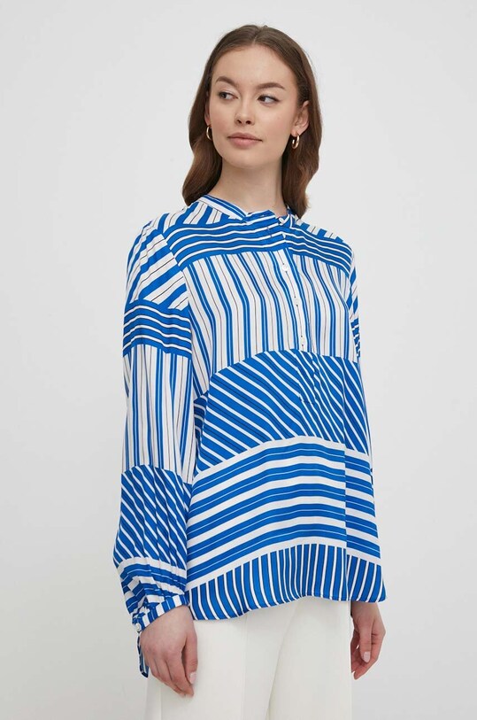 Seidensticker bluza 60.135891 albastru ZS24