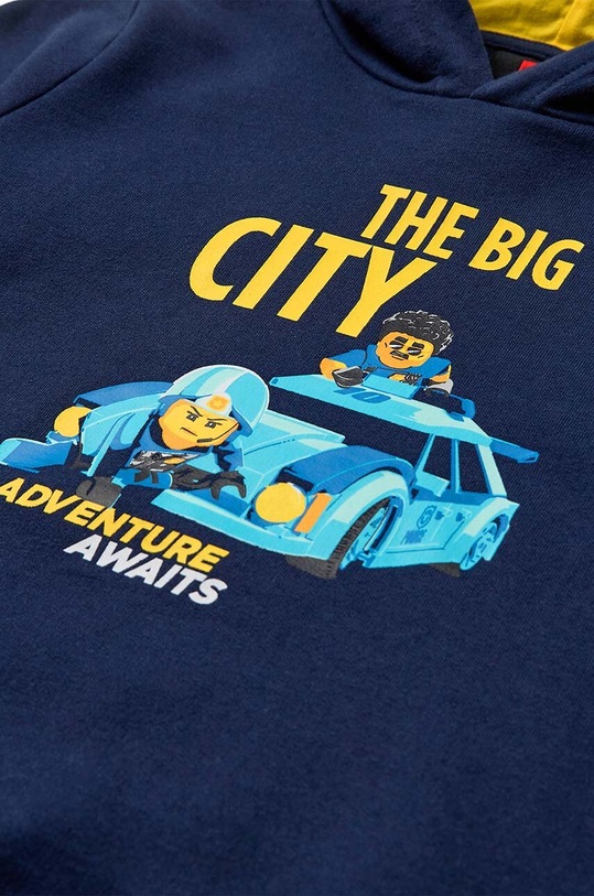 Chłopiec Lego bluza bawełniana dziecięca 12011073 granatowy