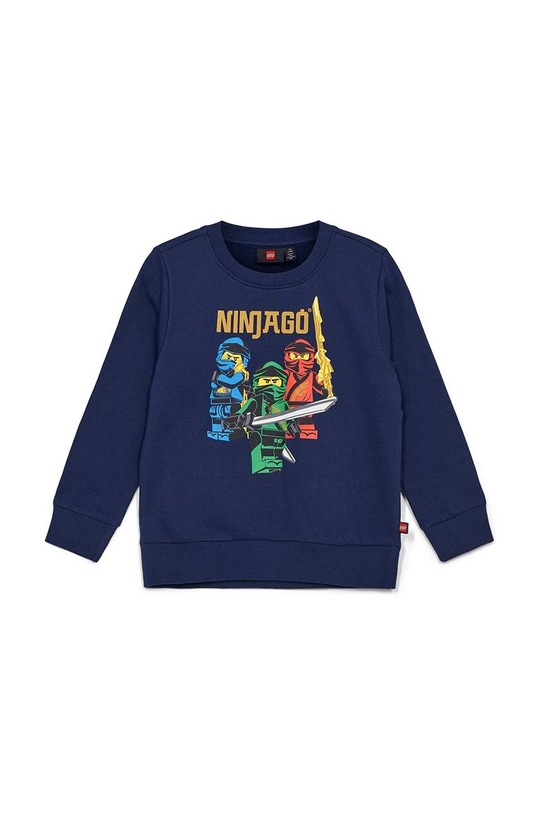 Lego bluza bawełniana dziecięca nadruk granatowy 12011091