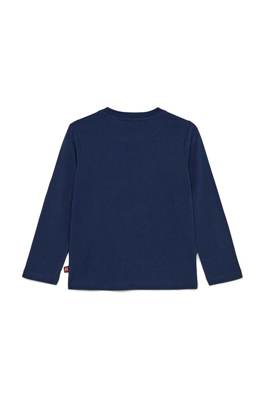 Дитячий бавовняний лонгслів Lego 12011097 темно-синій ZS24