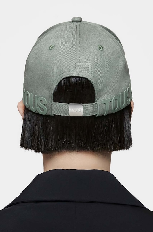 Tous șapcă de baseball din bumbac turcoaz 2002040048