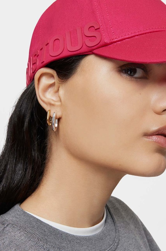 Doplnky Bavlnená šiltovka Tous Motif 2002040025 ružová