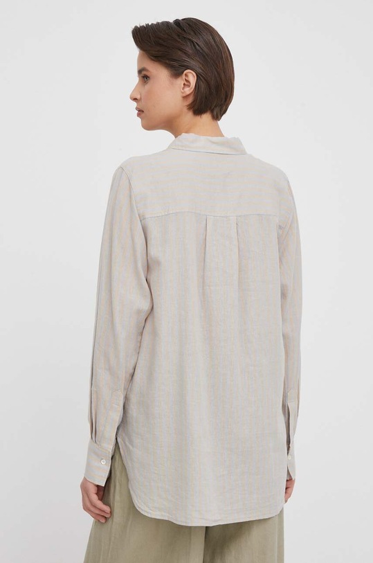 Odzież Mos Mosh koszula lniana 159640 niebieski