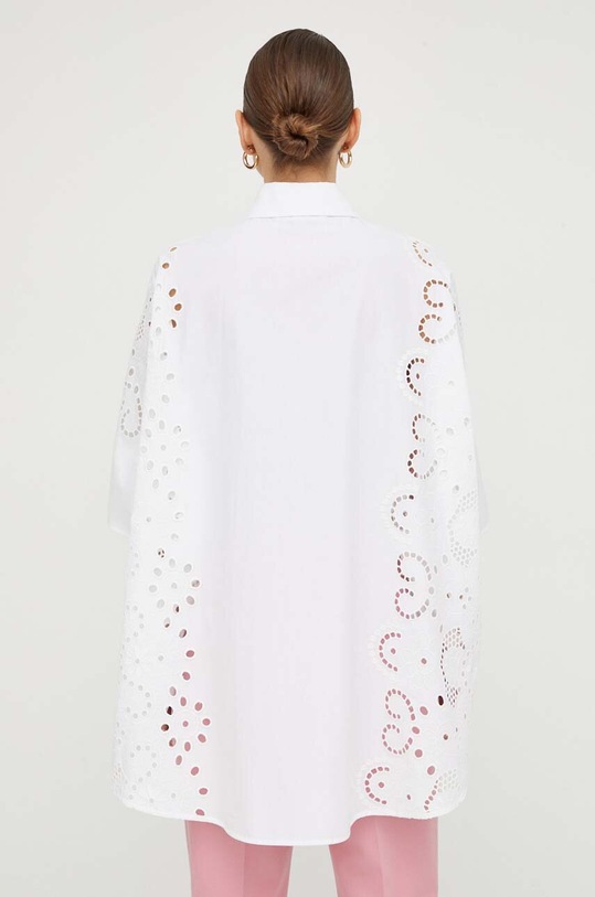 Odzież Liviana Conti koszula F4SQ10 biały