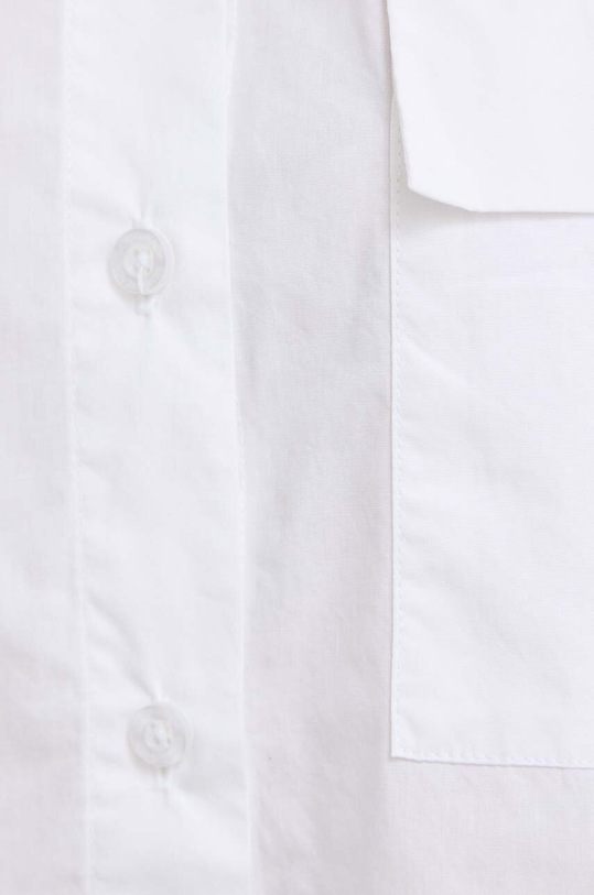 Pamučna košulja Silvian Heach GPP24462CA bijela