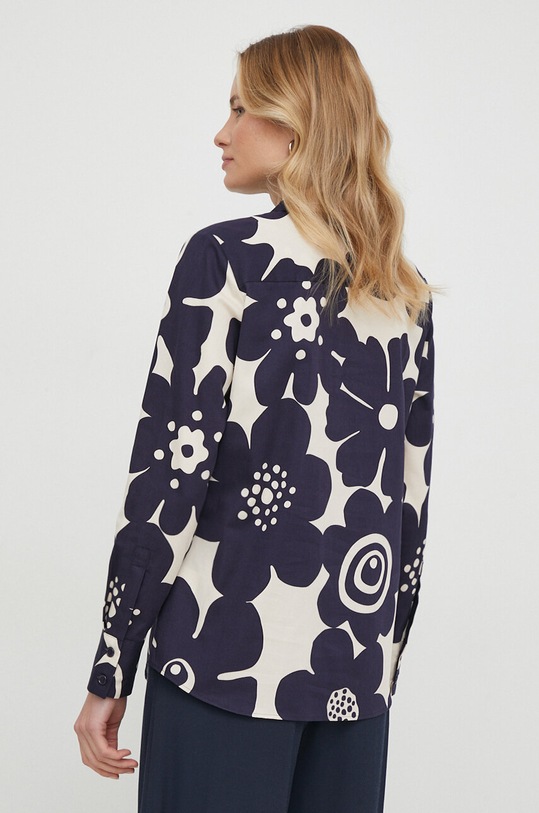 Odzież Seidensticker koszula bawełniana 60.136001 granatowy