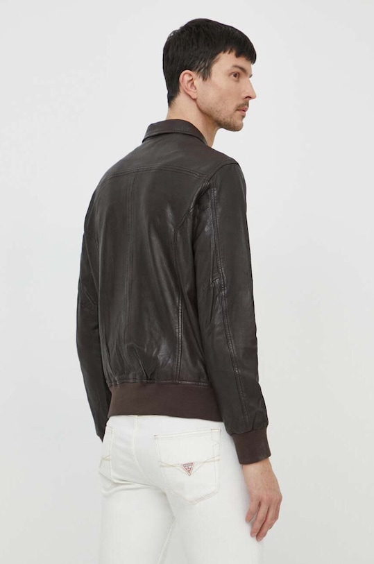 Oblečení Kožená bunda Bomboogie JMCHELPLGF4 hnědá