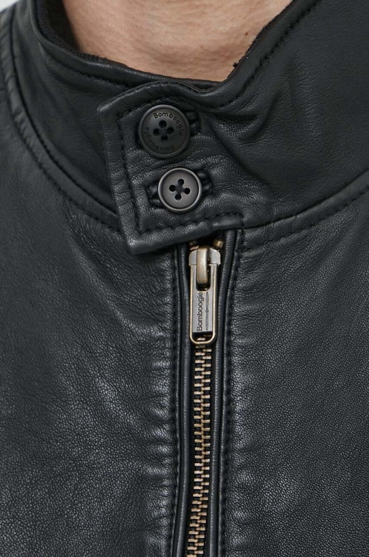 Bomboogie giacca in pelle JMFRIZPLGS4 nero