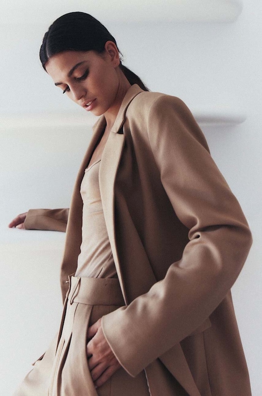 Sako MUUV. marynarka.garnitur.REAU béžová ZS24