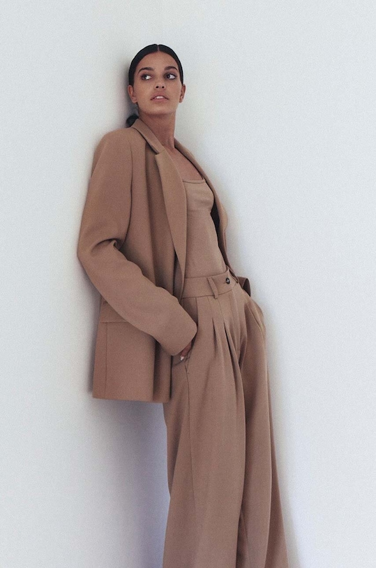 Sako MUUV. marynarka.garnitur.REAU béžová