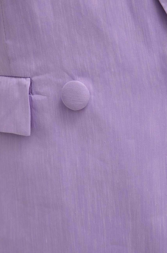 Ленено сако Silvian Heach GPP24142GC виолетов
