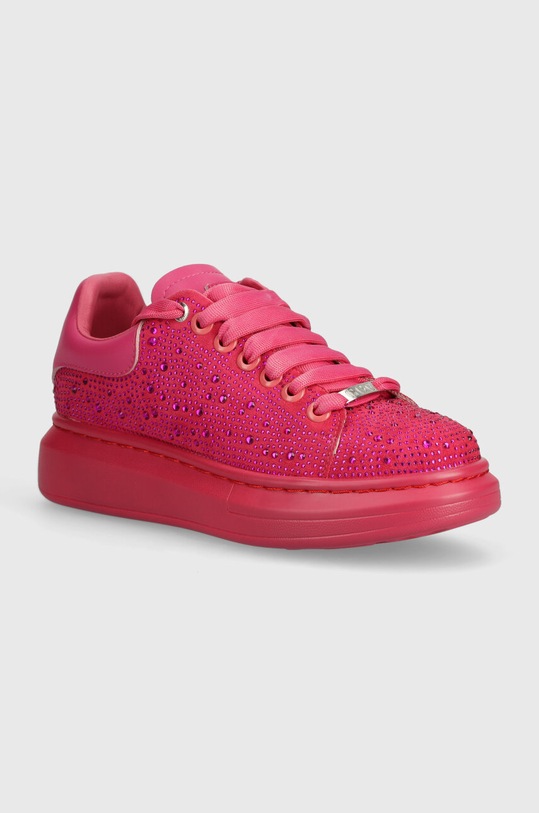 GOE sneakersy zamszowe skóra zamszowa różowy MM2N4007.FUSHIA