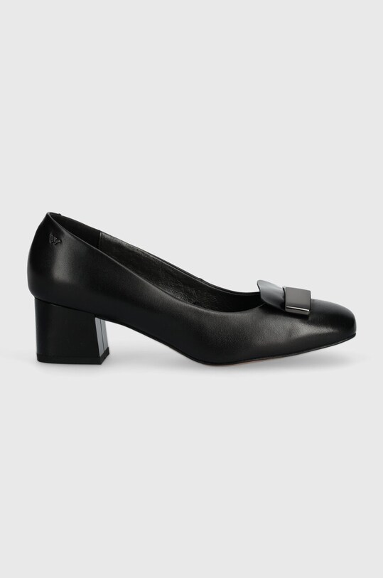 Wojas pantofi de piele 3509751 negru ZS24