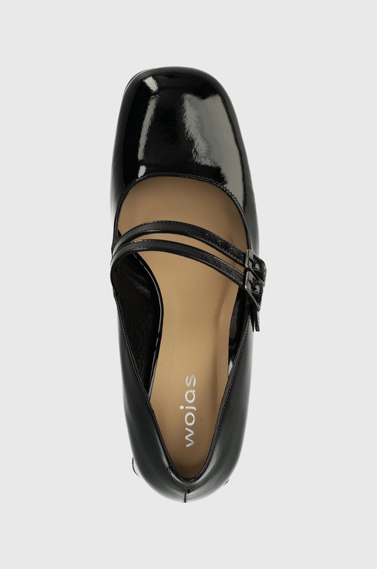 Kožené lodičky Wojas čierna 3514331