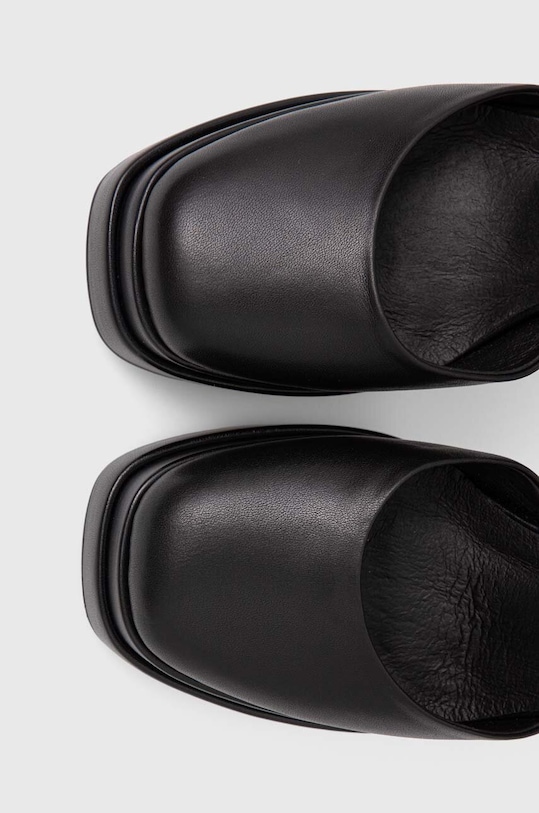 GOE czółenka skórzane czarny NN2N4264.W2