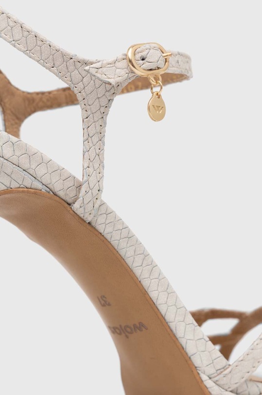 Wojas sandale de piele 7617754 bej 7617754