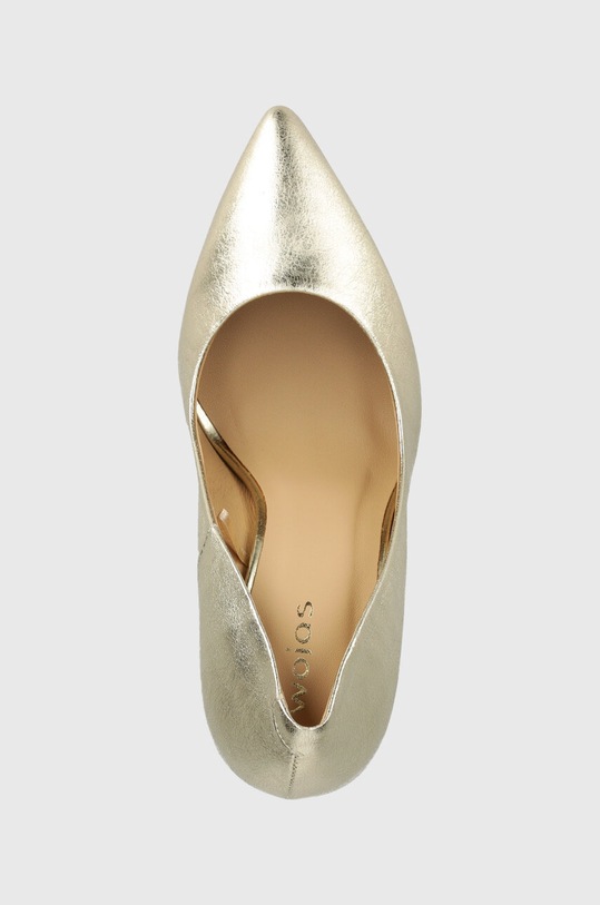 Wojas pantofi de piele aur 3503958