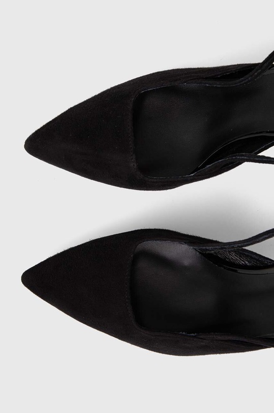 Wojas szpilki zamszowe 3512771 czarny