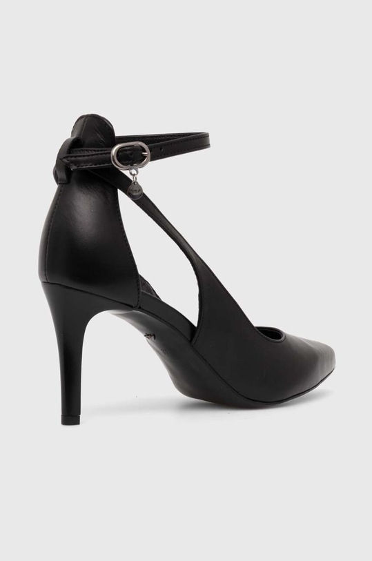 Încălțăminte Wojas stilettos de piele 3501851 negru