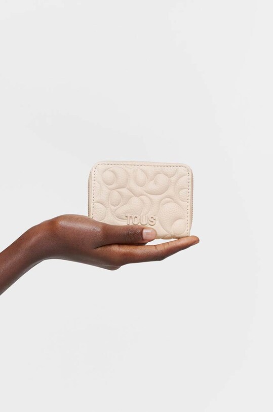 Kožená peňaženka Tous Greta béžová 2002025001