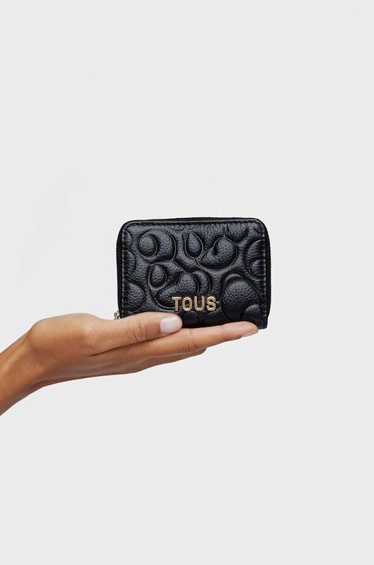 Кожаный кошелек Tous Greta чёрный 2002025051