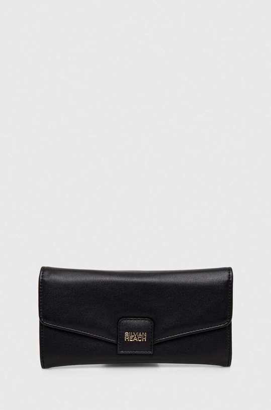 Silvian Heach portofel imitatie de piele negru RCP24043PF