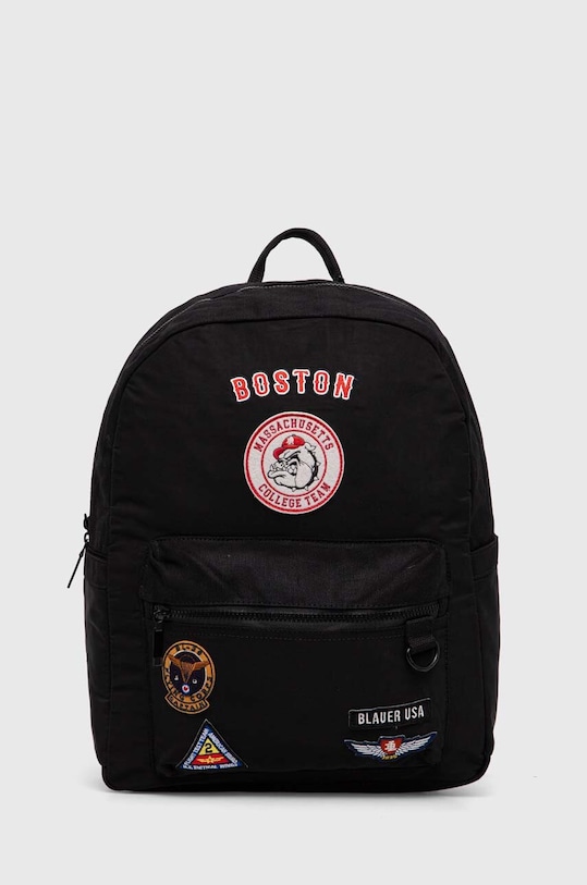 Batoh Blauer nášivka černá S4BRYAN01/PAT