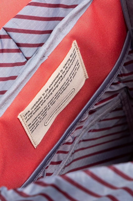 Lefrik plecak SCOUT MINI STRIPES SCOUT.MINI.STRIPES.LUSH różowy