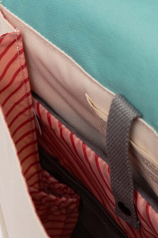 Lefrik rucsac HANDY MINI STRIPES bej HANDY.MINI.STRIPES.CALA