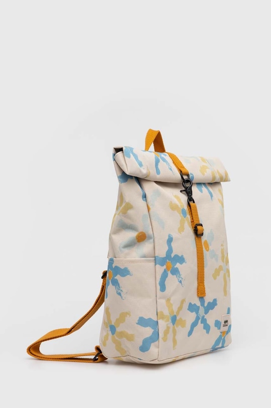 Lefrik plecak ROLL MINI PRINTED x Maria Ramirez ROLL.MINI.PRINTED.DAISY beżowy ZS24
