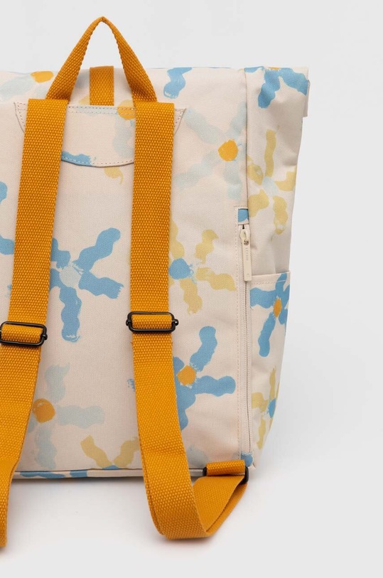 Akcesoria Lefrik plecak ROLL MINI PRINTED x Maria Ramirez ROLL.MINI.PRINTED.DAISY beżowy