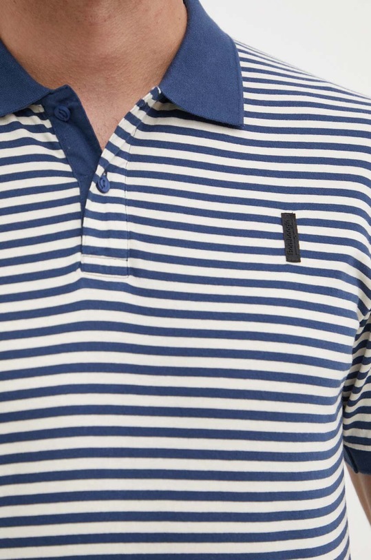 Bomboogie polo bawełniane TM8518TJLR4 niebieski