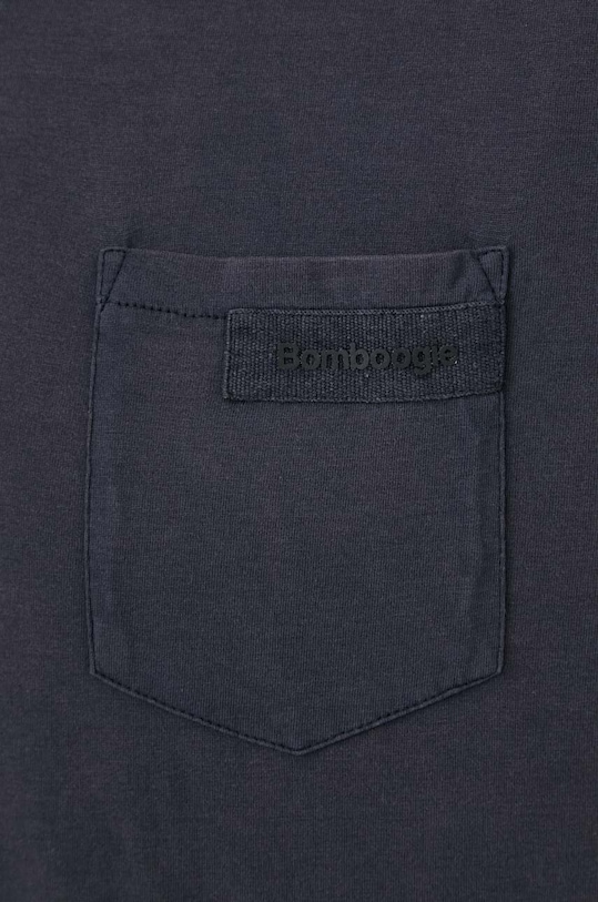 Bomboogie polo bawełniane TM8553TJIS4 niebieski