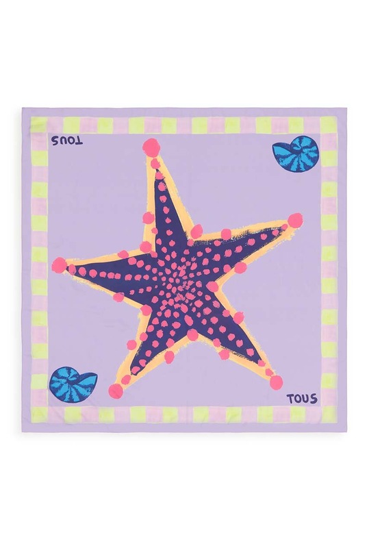 Tous chusta Doris tkanina fioletowy 2002042929