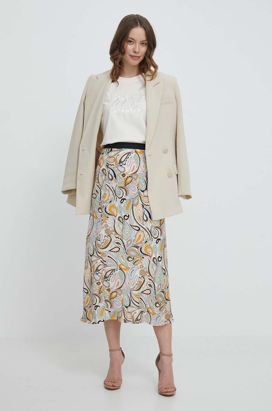 Mos Mosh spódnica casual multicolor 159490