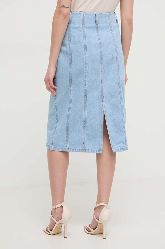 Îmbrăcăminte Silvian Heach fustă din denim GPP24327LO albastru