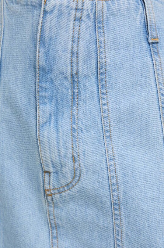 Silvian Heach fustă din denim albastru GPP24327LO