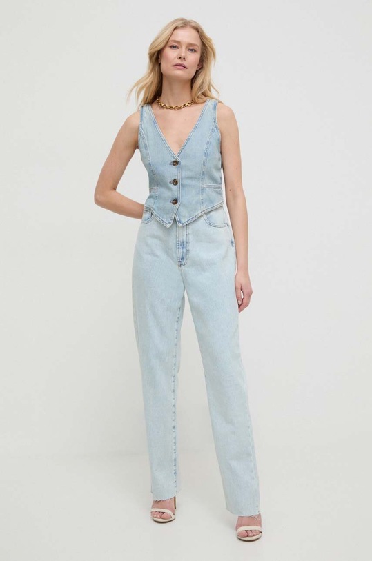 Liviana Conti jeansy niebieski F4SY49